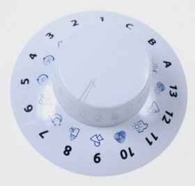 Whirlpool Control Knobs - C00518104 488000518104 Timer Knob White Gw Arm Prne02