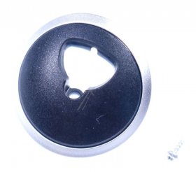 Braun Housing Part - 81686532 Bottom Cap Matt Silver