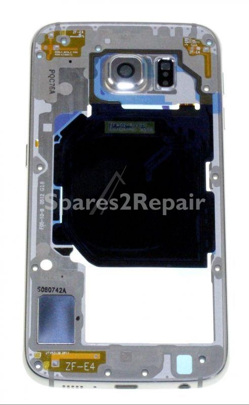 Samsung Housing Middle Part - Gh96-08583c Back Cover For Galaxy S6 (sm-g920) Gold