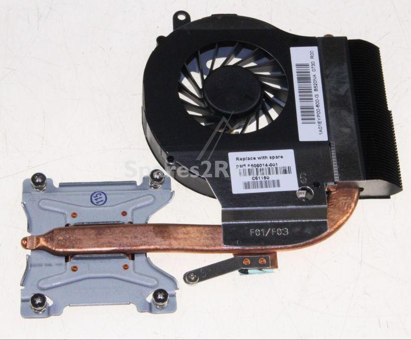 Hewlett Packard Notebook Cooler - 606014-001 Cooler Sn