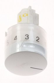 Timer Button - 3550359222 Knob energy Regulator white [Electrolux Aeg]