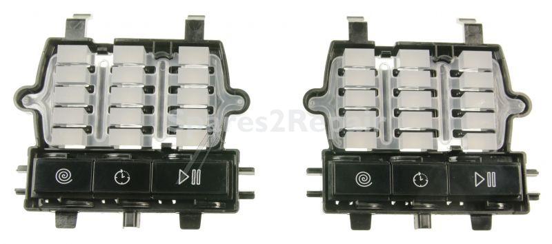 Light Rail - 2452204012 C00895056 Light Guide Button Assembly [Arcelik]