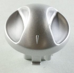 Button - 5325171300 Knob Th (abs) Silver-mr 2levels F18v [Delonghi]