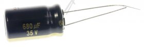 Panasonic 35v Radial Electrolytic 105 De - 680uf-35v El-cap Radial Pan 105° 12,5x20mm -rohs-