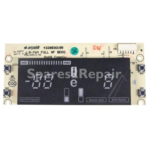 Display Unit - 4328830185 C00895847 Display Card (b764_beko) [Arcelik]