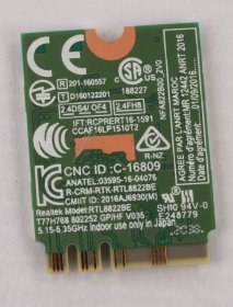 Ibm Lenovo Module - Electrical Unit - 02hk703 Wireless Cmb Cbt 8822ce-vs