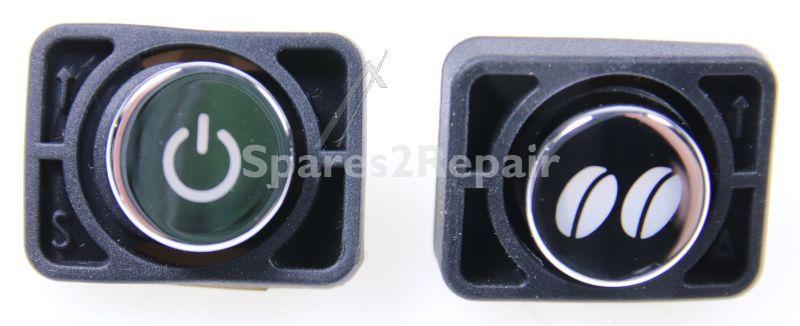 Button - Kw716830 Set Of Button And Damper [Delonghi]