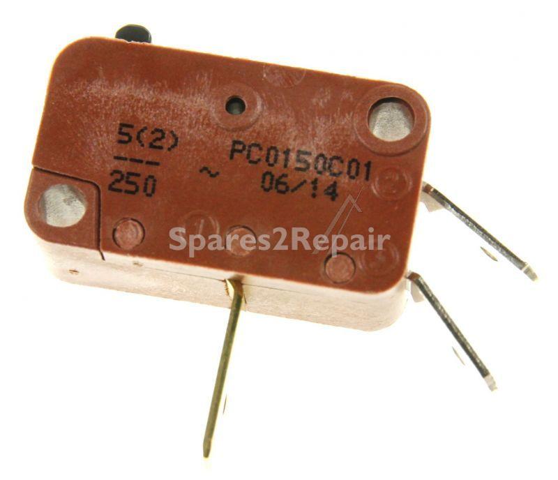 Smeg Micro Switch - 018250688 Microswitch Plate