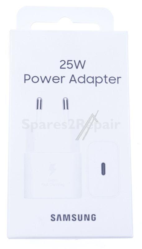 Samsung Charger For Mobile Phone - Ep-t2510nwegeu Usb-c Charger Fast Charging Adapter 25w White