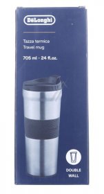Thermo Cup - Dlsc083 As00006840 Double Wall Stainless Steel Travel Mug 705ml [Delonghi]