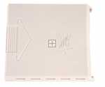 Compatible Flap - Lid With Gasket For Detergent Compartment Alternative For Bosch-siemens