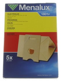 Vacuum Cleaner Bags - 1801p 5 Bags+1mcf To Cut [Electrolux Aeg]