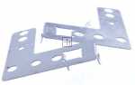 Compatible Square Bracket - Mounting Bracket Set For Left And Right Side Alternative For Bosch-siemens 00165778-00170664