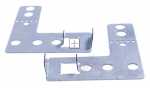 Compatible Square Bracket - Mounting Bracket Set For Left And Right Side Alternative For Bosch-siemens 00165778-00170664