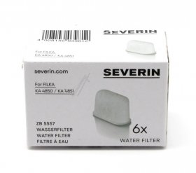 Severin Water Filter - Zb5557 5557 Set With 6 Filters