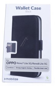 Mobilize Leather Bag Gsm - 27938 Mobilize Classic Gelly Wallet Book Case Oppo Reno7 Lite 5g-reno8 Lite 5g Black