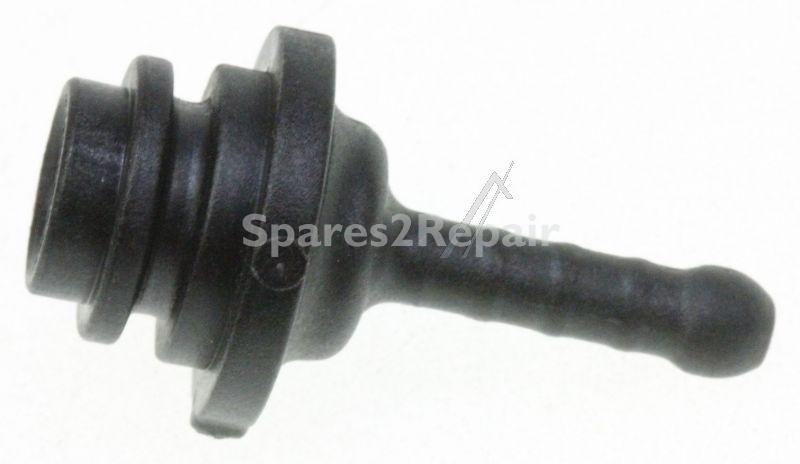 Saeco Hose Coupling - 11001546 996530000891 Black Faucet Straig