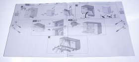 Mounting Parts - 52279337 Fitting Plan-sliding Door-rhea-80mm [Vestel]
