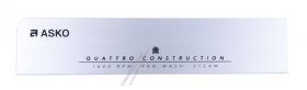 Hisense Gorenje Detergent Dispenser Cover - 833031 Handle Cov al Wm-75 1 1600p Steam Sign