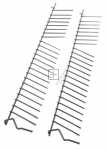 Compatible Accessories Basket - Folding Prong For Lower Basket Alternative For Bosch-siemens