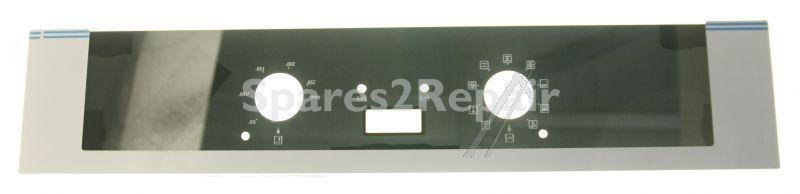 Glass Plate For Oven - 20794070 Glass Front Panel Gr (u Add-on Black) [Vestel]