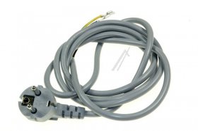 Mains Power Lead - C00494196 481290508124 Cable Mains Euro 220-230v [Whirlpool Indesit]