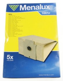 Vacuum Cleaner Bags - 1001p 5 Dustbags + 1mcf + 1mf [Electrolux Aeg]