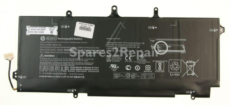 Hewlett Packard Laptop Battery - Bl06xl 722297-005 Batterie Pack (primar) 6 Zellen