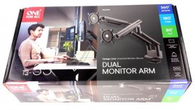 One For All Monitor Holder - Dm7210 Monitor Mount Design Dual Black