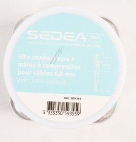 Sedea Compression F-plug - 059355 F Compression Plug In 50 Piece Box