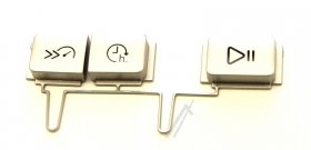 Button - C00508425 488000508425 Buttons Core Essent Inox Right [Whirlpool Indesit]