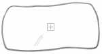 Smeg Oven Door Gasket - 754132482 Gasket