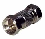 Com F-plug/f-plug Adaptor - F-plug - F-connector