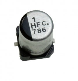 Panasonic 50v Smd electrolytic 105 Degre - 1 0uf-50v Eeefc1h1r0r Smd-elco Pan 105° 4x5 4mm