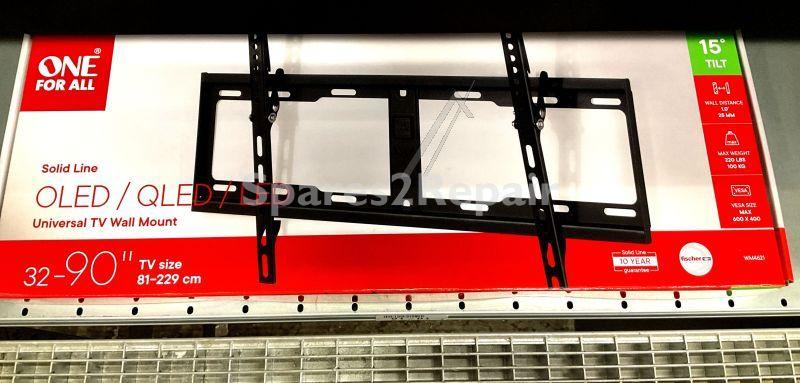 One For All Tv Wall Mount - Solid Line Wm4621 Tv Wall Mount Vesa 600 To Inclinable