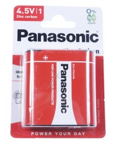 Panasonic 3lr12/3r12 Alkaline Batteries - 3r12 Zinc-carbon Battery 4,5v Pack Of 1