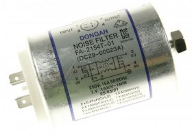 Samsung Psu Filter - Dc29-00023a Filter Emi 250v 15 53*53*97 50-60hz can