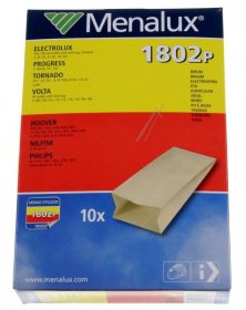 Vacuum Cleaner Bags - 1802p 9001966374 1802p 10 Bags [Electrolux Aeg]