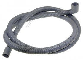 Panasonic Angeled Outlet Pipe - 42074837 Drain Hose-long-grey