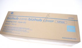 Konica Minolta Development Unit - Iu-p23c A7330kh Developer Unit Cyan C3100p Bizhub Approx 25k Konicca