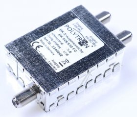 Polytron Antenna Splitter Sat/terrestri - Bk 606- 630 Catv Insertion Combiner Uhf-vhf, F-connector, 4-606 - 630-86