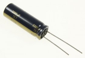 Panasonic 16v Radial Electrolytic 105 De - 3300uf-16v Elco Radial Pan 105° 12,5x35mm