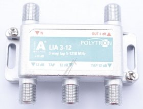 Polytron Aerial Distributor - Lia 3- 12 F-tap 5-1218 Mhz, 3-way, 12 Db