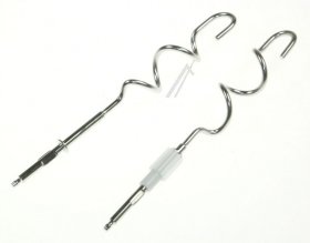 Kneader Hook - Kw715377 Kneaders - Set Of 2 (1 Geared) [Delonghi]