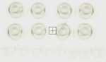 Roller For Dishwasher Basket - 4071300307 Basket Roller Bottom 8x [Electrolux Aeg]
