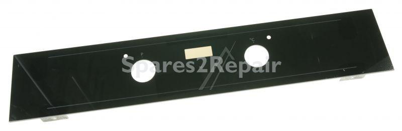 Operating Unit Screen - 20846419 Glass Front Panel Gr (new B-in Black) [Vestel]