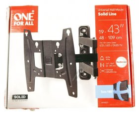 One For All Tv Wall Mount - Wm4251 Tv Wall Mount Tiltable And Swivelable 19- Vesa Max 200x200