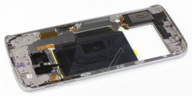 Samsung Mobile Phone Upper Cover - Gh96-08846a Assembly Rear Unit-common_sehz_sevt (blk)
