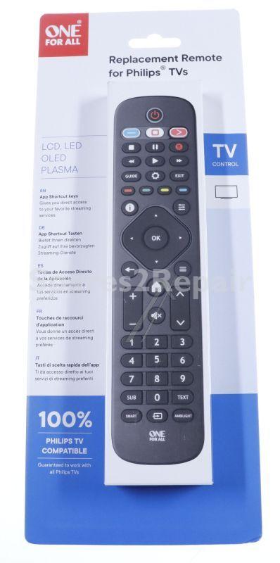 One For All Universal Remote Control - Urc4913 Remote Control - Philips 2 0