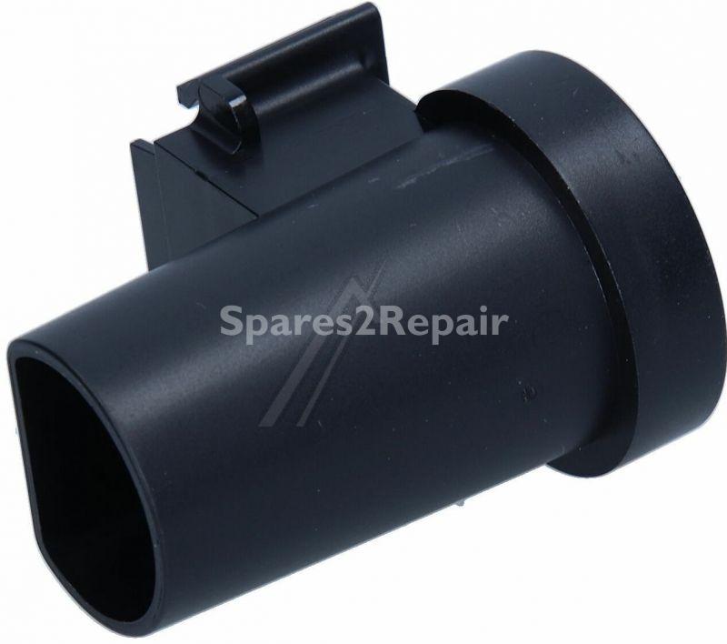 Saeco Coffee Spout - 421941230122 Blk Ground Coffee Outlet Conv V